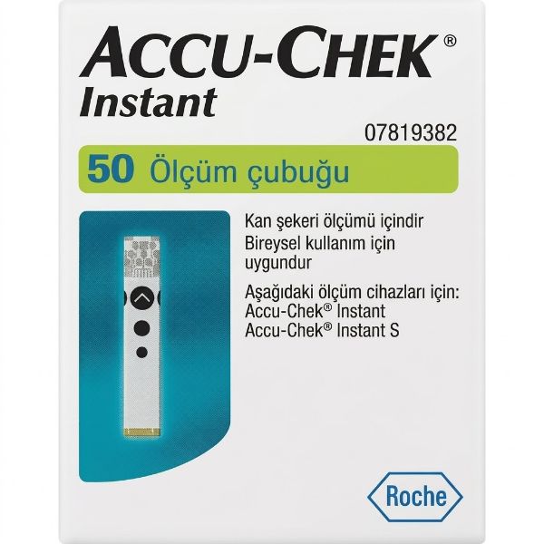 Accu-Chek Instant Ölçüm Çubuğu 50 Adet